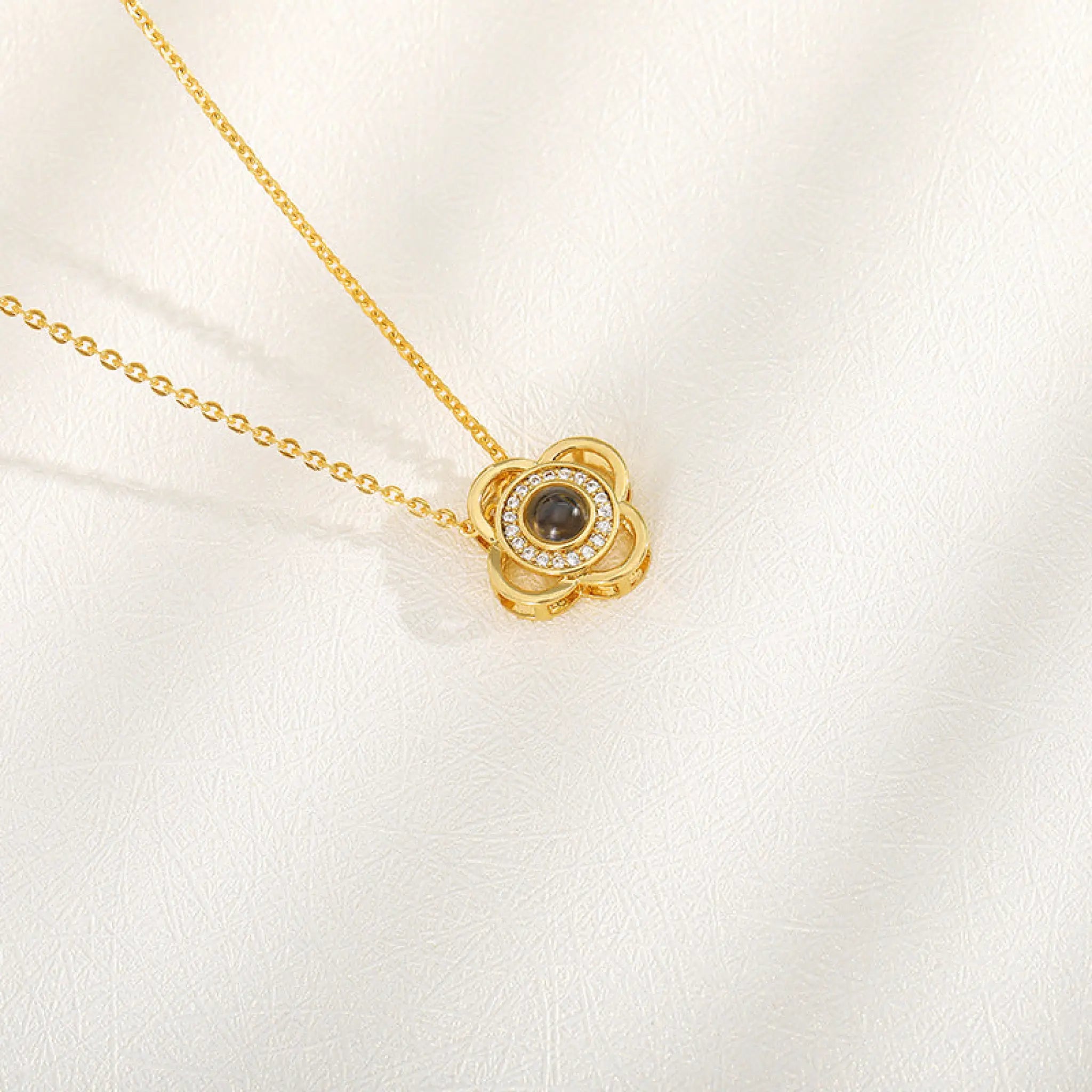 Photo Projector Desirable Couple Pet Necklace - 00900models - 7
