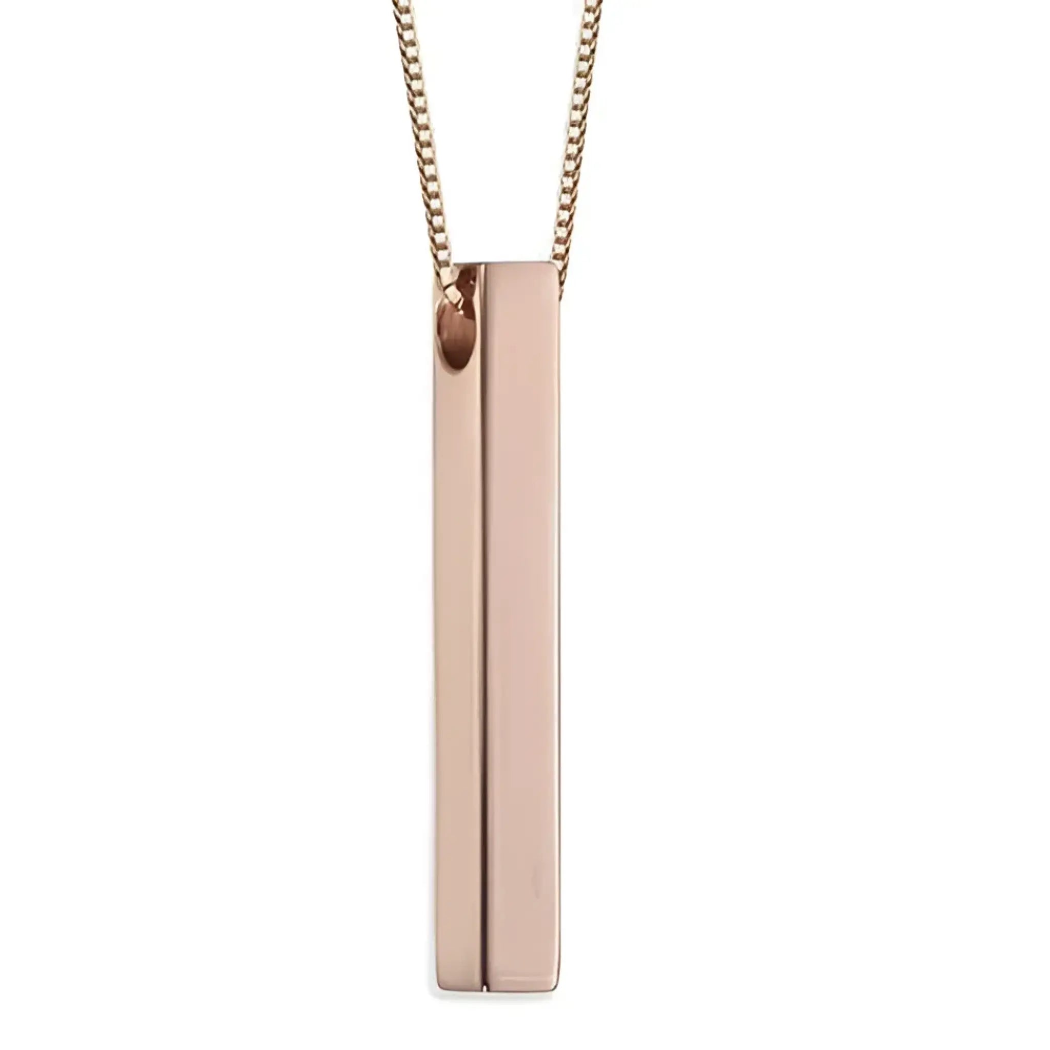Silver Bar Name Personalized Custom Lettering Necklace - Name Bracelets