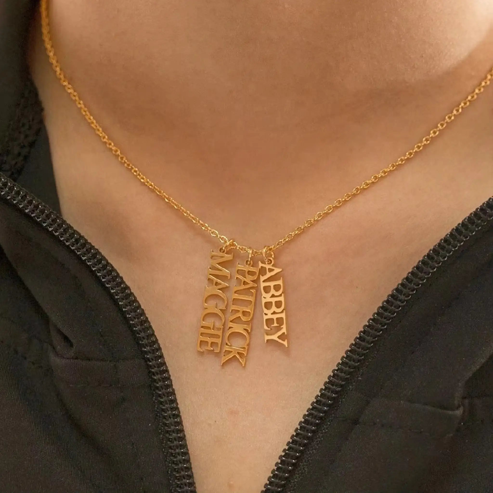 Stainless Steel English Name Necklace Personalized DIY Fashion Necklace - 7