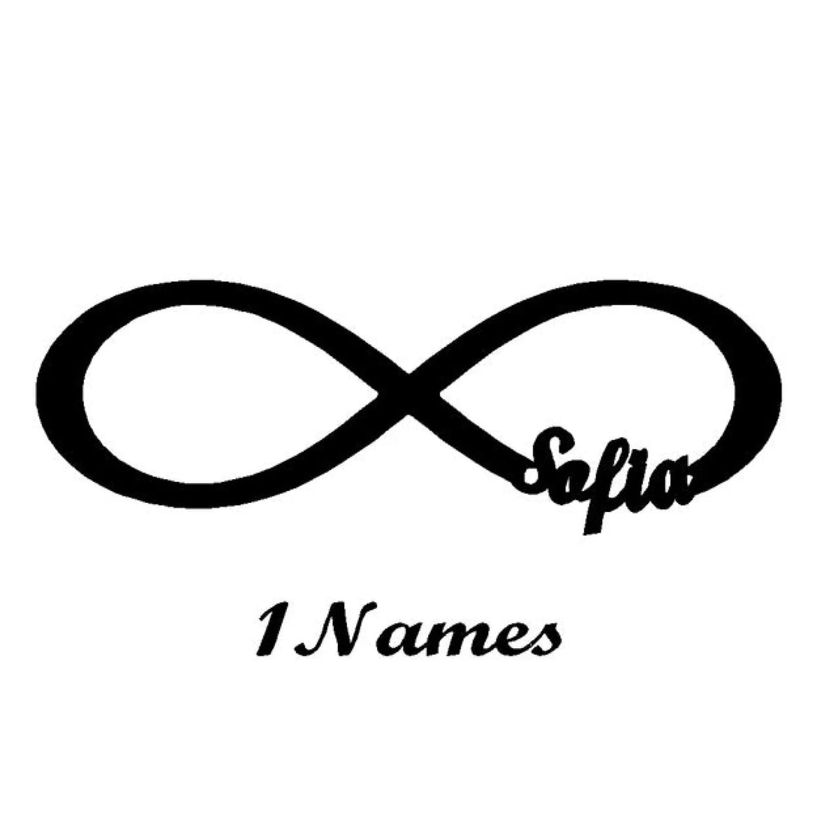 Tangula Personalized Name Bracelet Mom Infinity - Silver / 1Name - 7