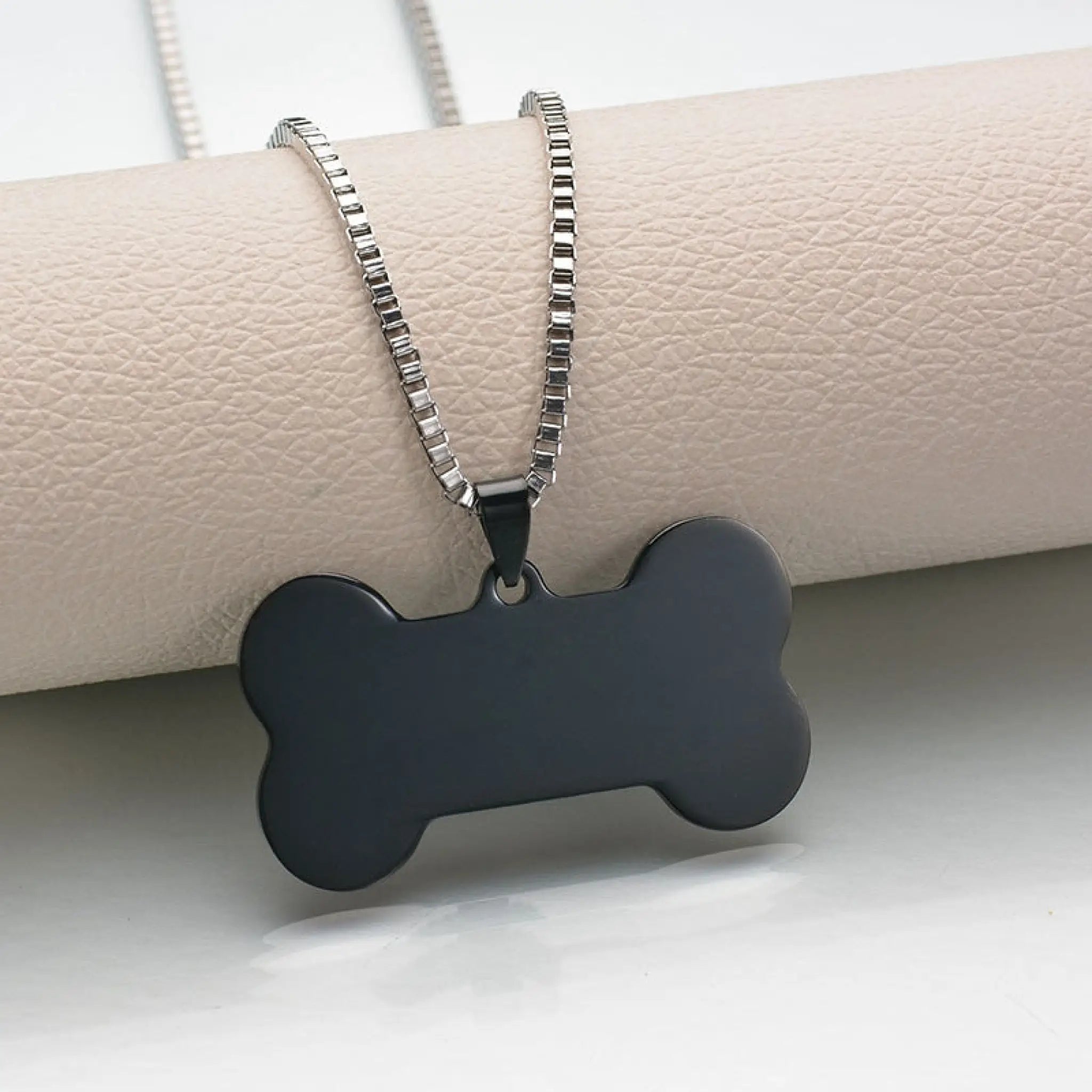 Titanium steel military brand stainless steel men’s necklace private custom dog brand name pendant offering lettering