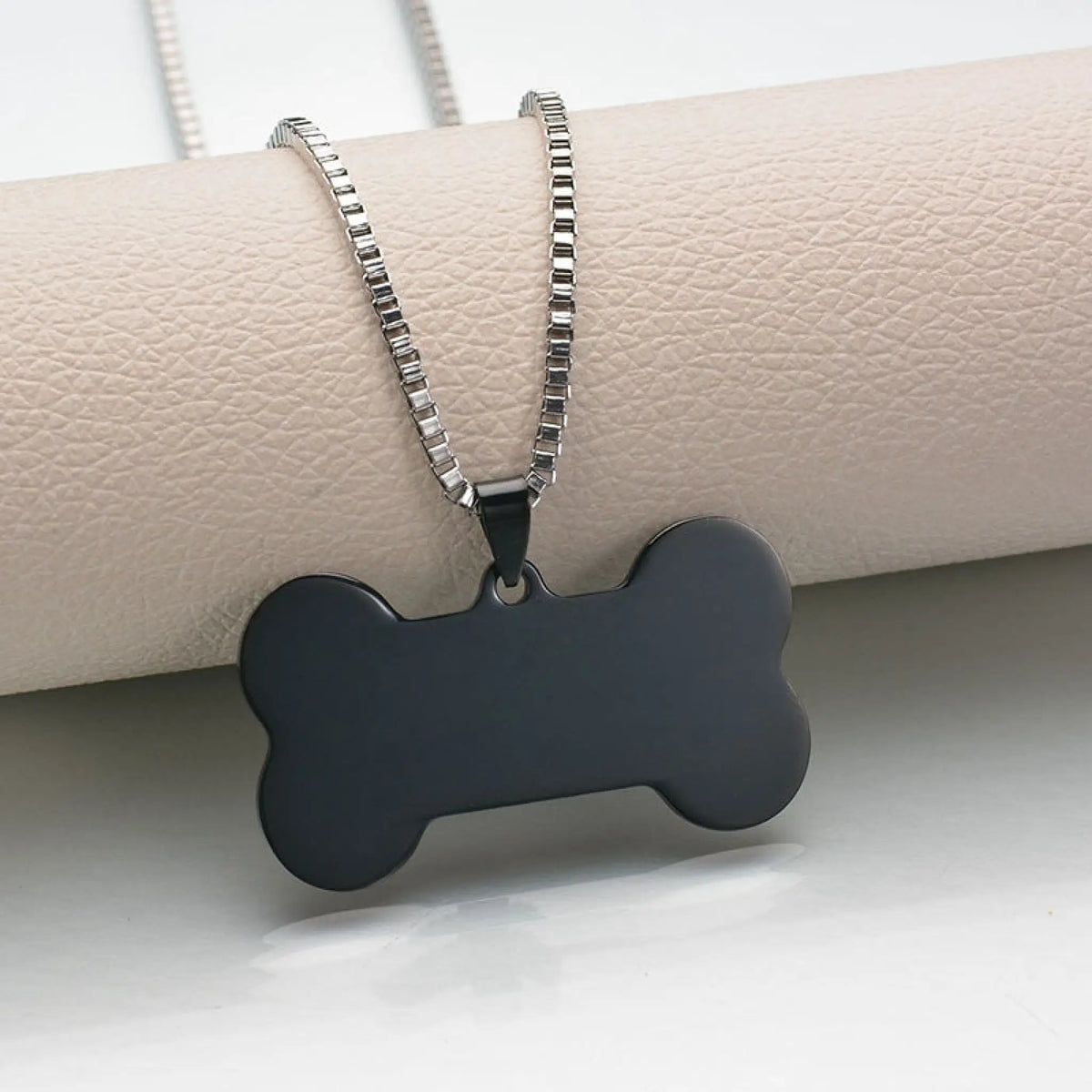 Titanium steel military brand stainless steel men’s necklace private custom dog brand name pendant offering lettering