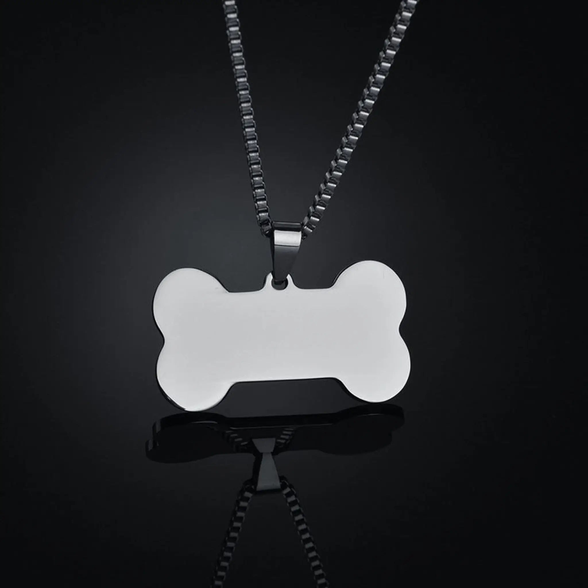 Titanium steel military brand stainless steel men’s necklace private custom dog brand name pendant offering lettering