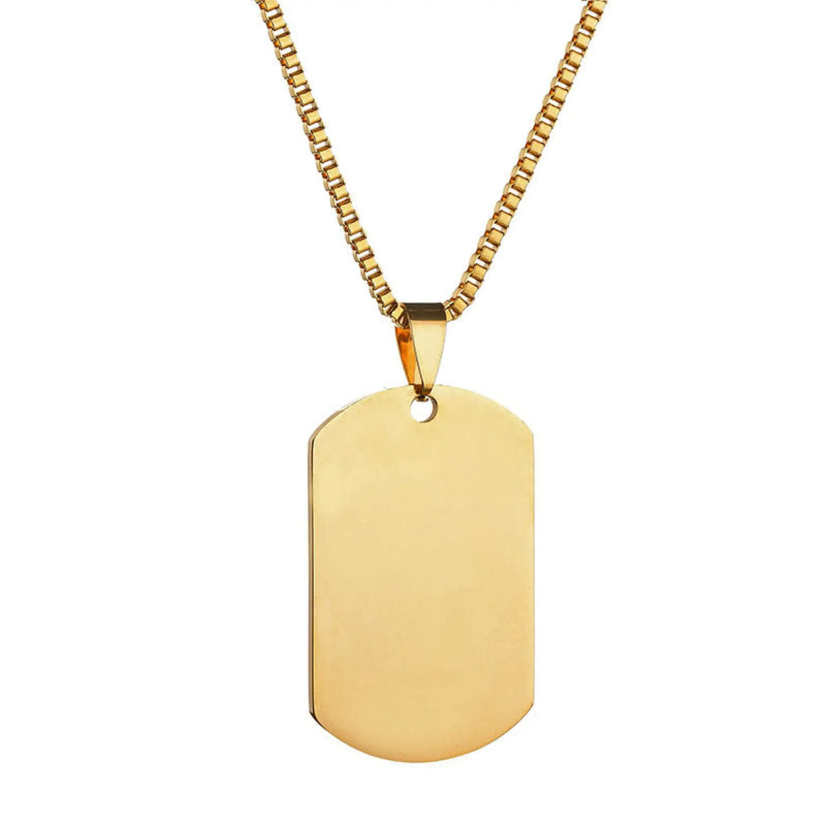 Titanium steel military brand stainless steel men’s necklace private custom dog brand name pendant offering lettering