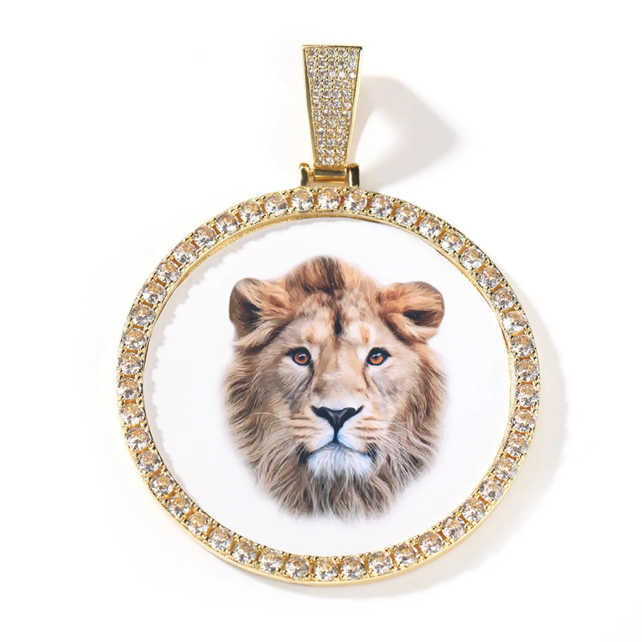 Women’s DIY Commemorative Photo Necklace - Gold / 18inch - 7