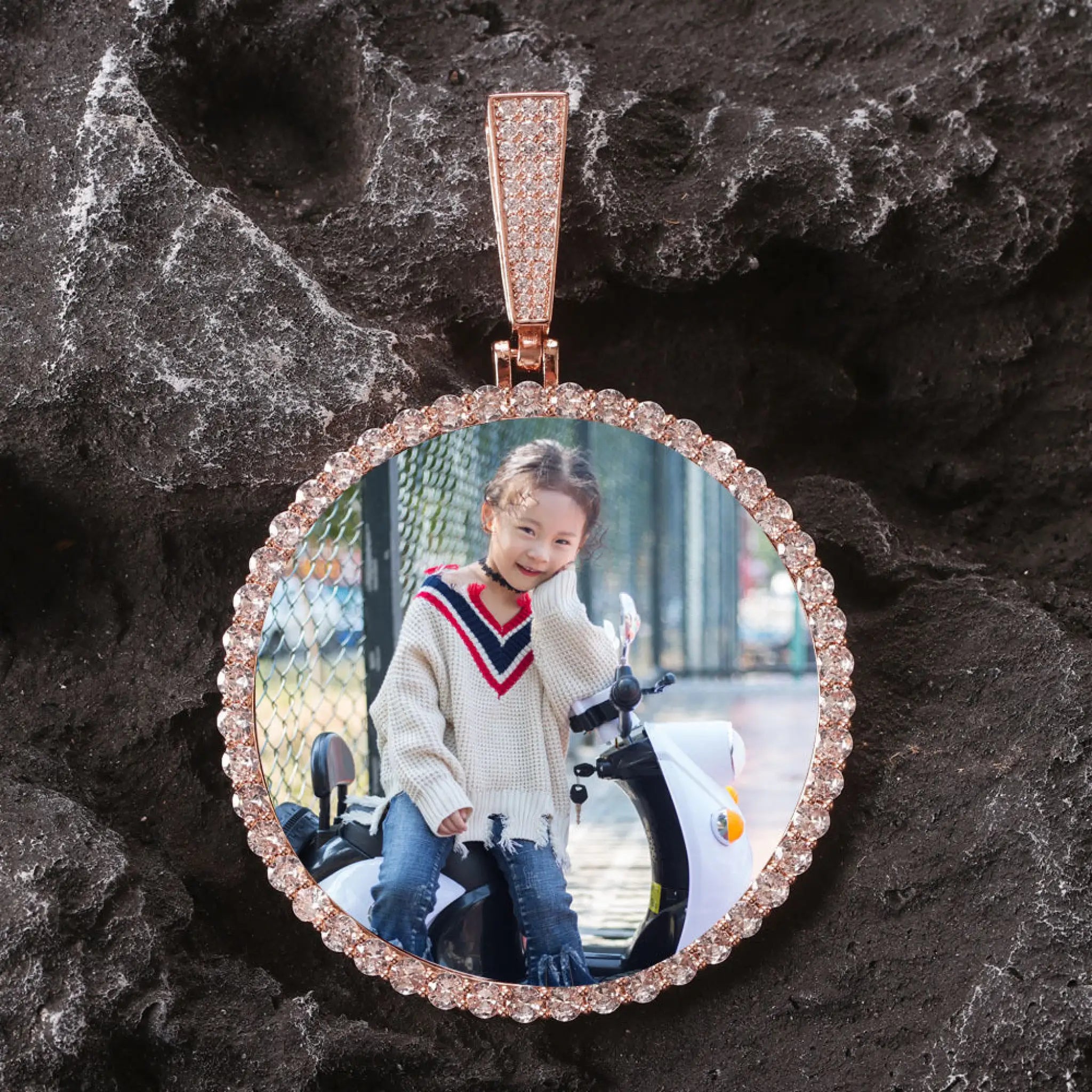 Women’s DIY Commemorative Photo Necklace - 7