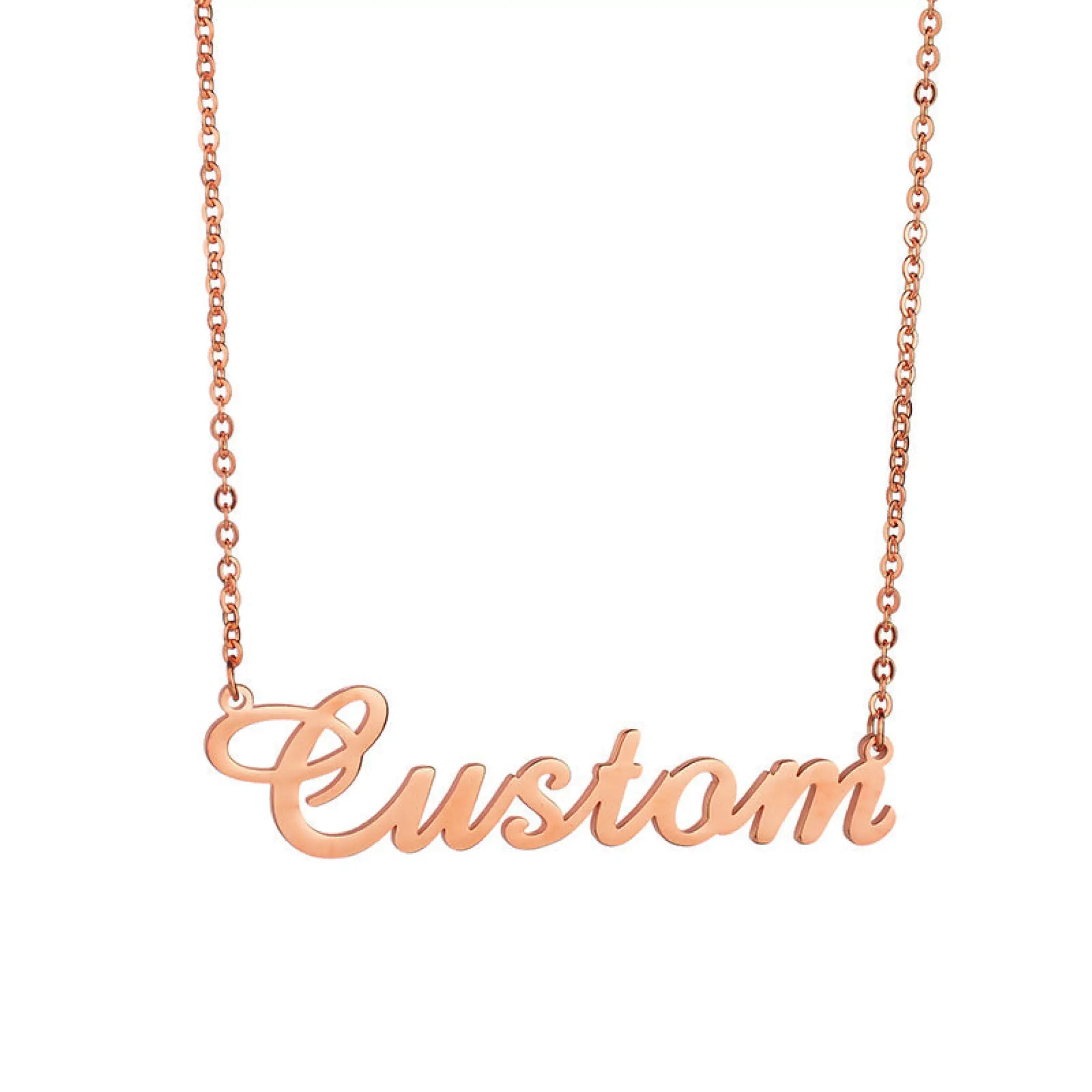 Women’s Personalized Name 18k Gold Necklace - Necklace