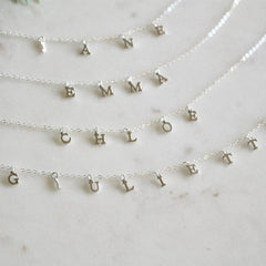 Women’s Personalized Name Pendant Necklace Necklace Initial Chain Friendship Gift - 7